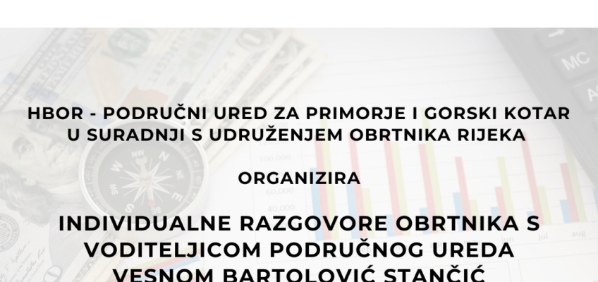 Info dan HBOR-a u Udruženju obrtnika Rijeka – 3.11.2025.