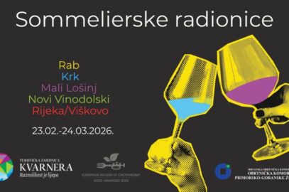 Sommelierske radionice u sklopu Kvarner – Europska regija gastronomije 2026.!